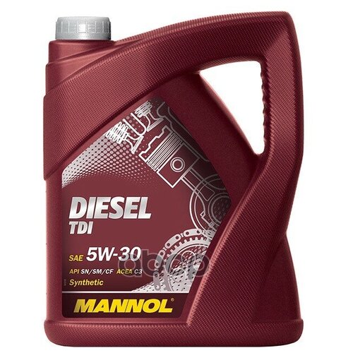 MANNOL Масло Моторное "Mannol" 7909 Diesel Tdi 5w30 C3 Sn/Cf (5 Л) Синт.