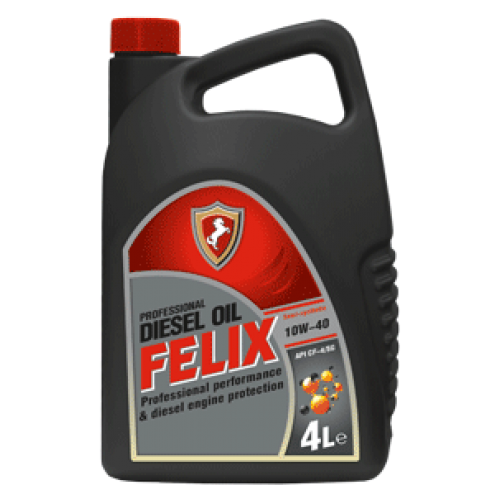FELIX Масло моторное 10W-40 дизель CF-4/SG (5л) (Felix)