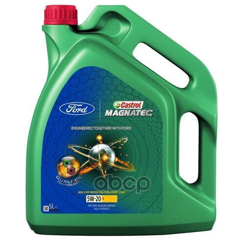FORD Масло Моторное Ford Castrol Magnatec E 5w20 Синтетическое 5 Л 15d633