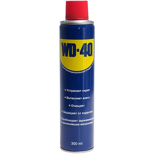 WD-40 WD00016 Смазка универсальная "WD-40" (300 мл) (аэрозоль)