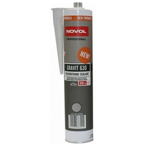 Novol 33201 Gravit 630 герметик полиуретановый (чёрный), 310мл