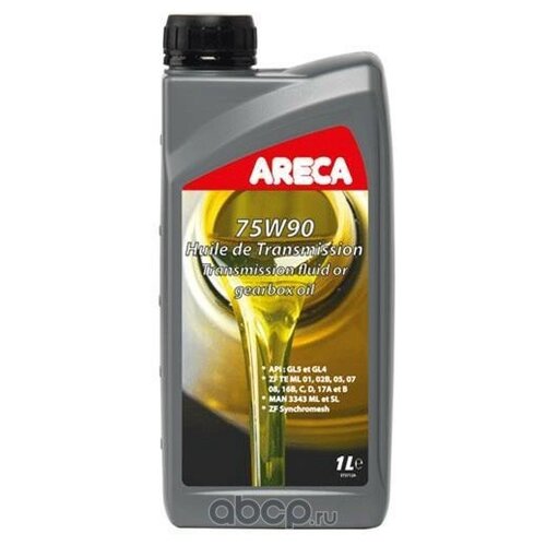 ARECA 150318 ARECA HD SAE 75W90 SYNTHETIC синт. тр.масло GL-4/GL-5 (1L)