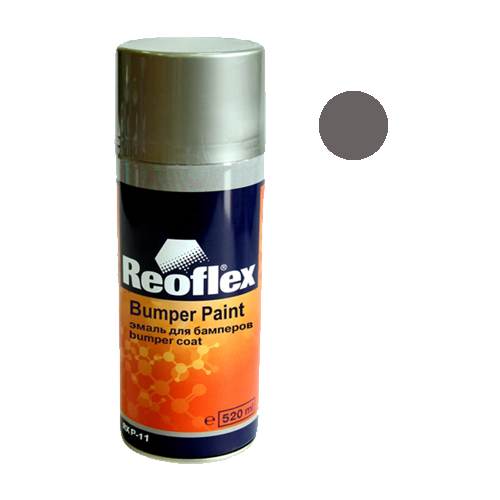 REOFLEX аэрозольная Bumper Paint Spray RX P-11 графит, 520 мл