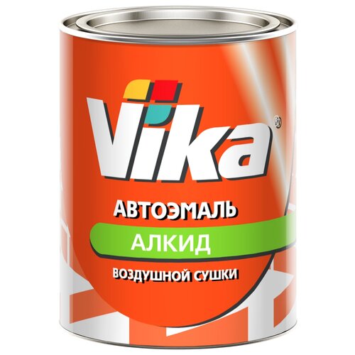 Эмаль VIKA Алкид-60 черная 601, 0.8 кг 206765