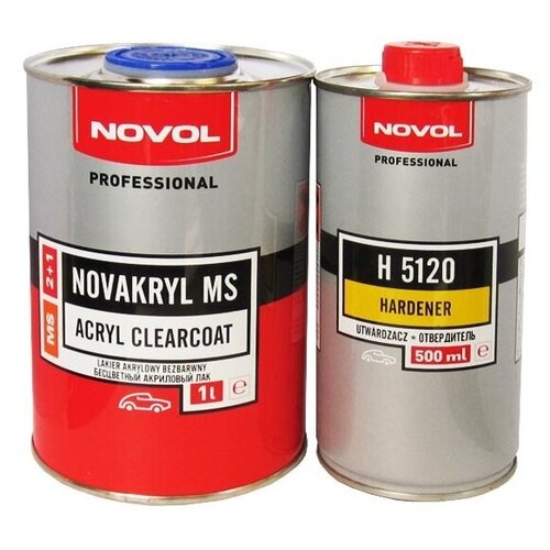 Лак NOVOL Novakryl MS, H 5120 5000 мл 2500 мл