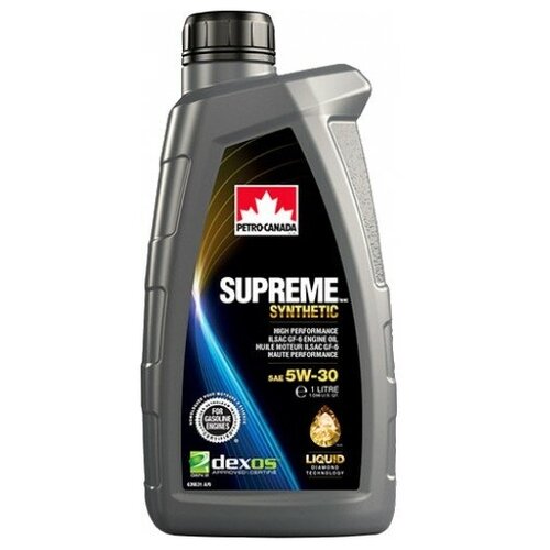 Синтетическое моторное масло Petro-Canada Supreme Synthetic 5W-30, 1 л