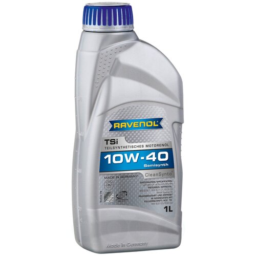 Моторное масло Ravenol TSI SAE 10W-40, полусинтетическое, 1 л