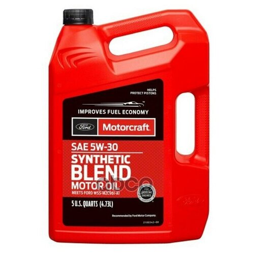 "Масло Моторное Motorcraft Synthetic Blend Motor Oil 5w30 4.73l" FORD арт. XO5W305Q3SP