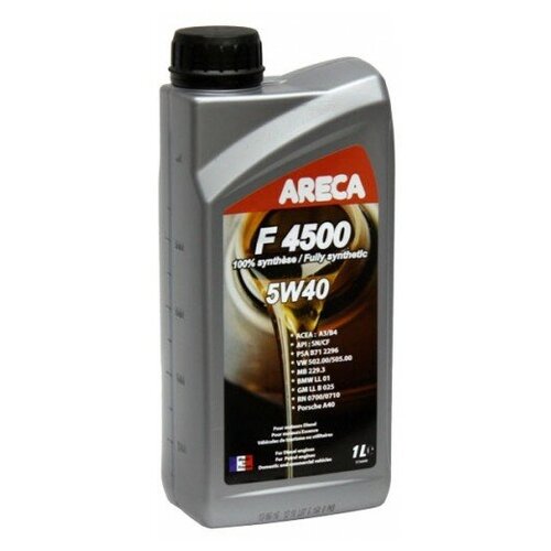 Моторное масло ARECA F4500 ESSENCE 5W-40 1л