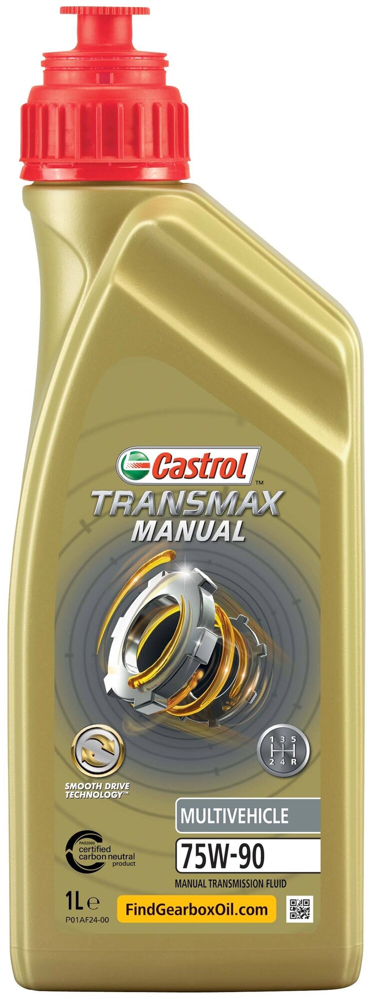 Масло Трансмиссионное Castrol Transmax Manual Multivehicle 75w-90 1 Л 15d816 Castrol арт. 15D816