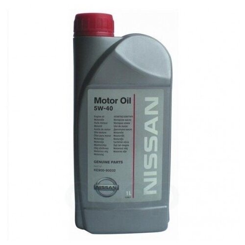 Моторное масло Nissan Motor Oil 5W-40 синтетическое 1 л.