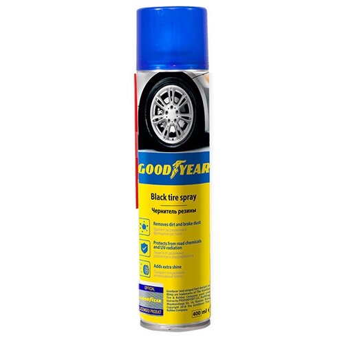 Чернитель резины Goodyear 400ml аэрозоль GY000700