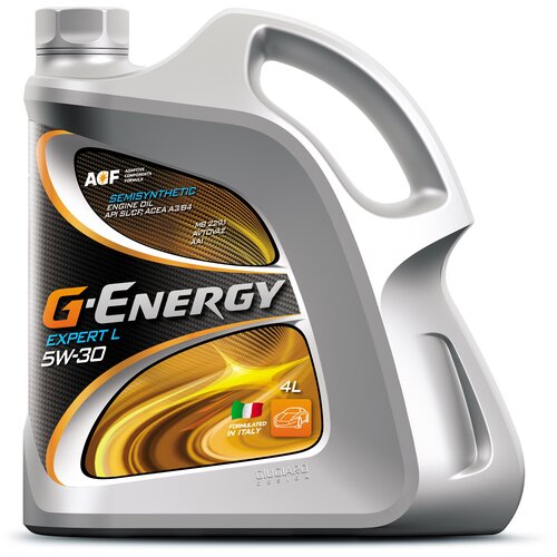 253140273 G-ENERGY Масло моторное полусинтетическое G-Energy Expert L 5W-30 SL/CF, A3/B3/B4 4л
