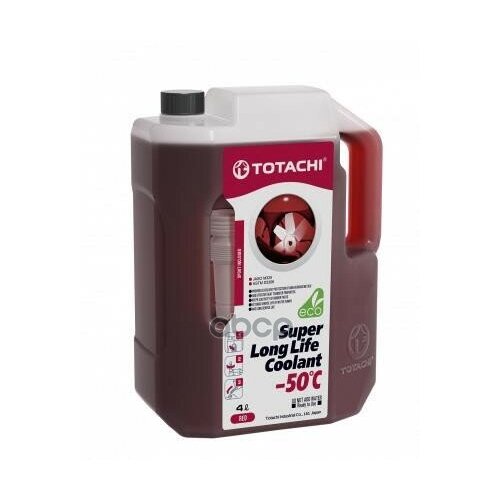 Охлаждающая жидкость TOTACHI SUPER LLC Red -50C 4л