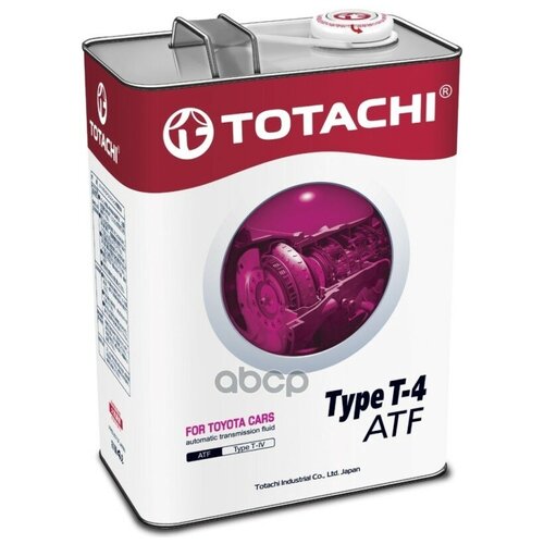 Масло трансмиссионное синтетическое ATF Type T-IV (4л) Totachi 20204