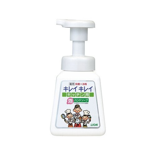 Пенное мыло для рук LION "KireiKirei" кухонное с антибактериальным эффектом (250 мл.)