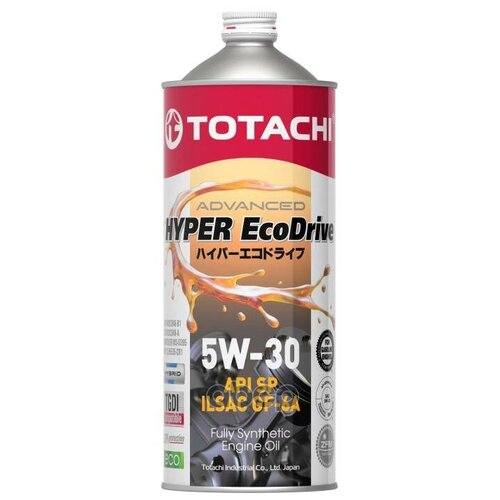 TOTACHI "Масло Моторное Totachi Hyper Ecodrive Fully Synthetic Sp/Gf-6a 5w-30 1л"