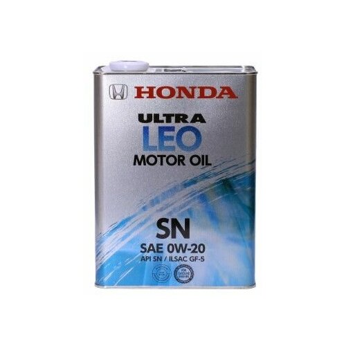 Масло моторное Honda Ultra LEO SN/GF-5 0W20, 4 литра