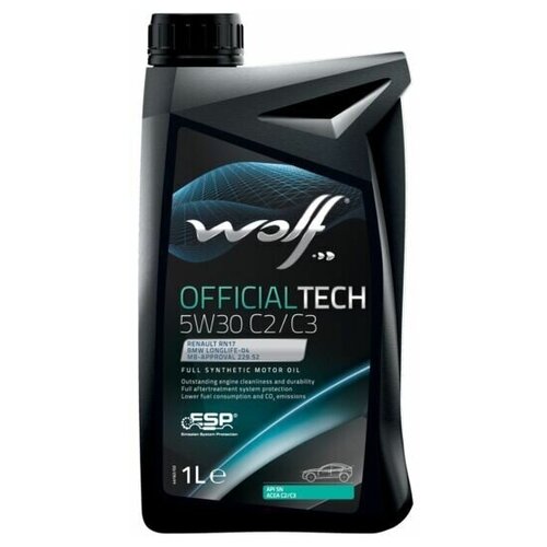 WOLF OIL 8332371 Масло моторное OFFICIALTECH 5W30 C2/C3 1L 1шт