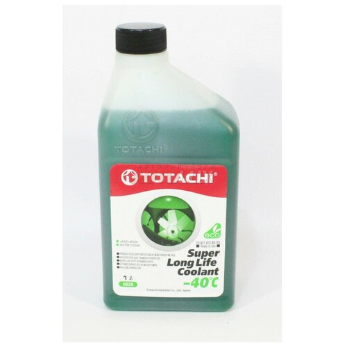 Totachi 41601 Антифриз, готовый раствор SUPER LLC -40°C зелёный 1л