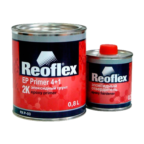 Грунт Reoflex эпоксидный серый 4+1 0,8л.+0,2л. отвердитель комплект