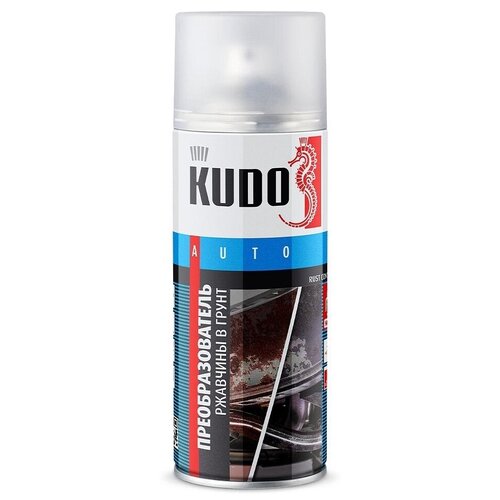 Преобразователь ржавчины KUDO, аэрозоль, 520 мл.