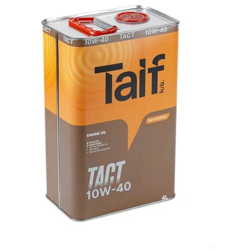 TAIF TACT 10W-40 4л Полусинтетическое моторное масло