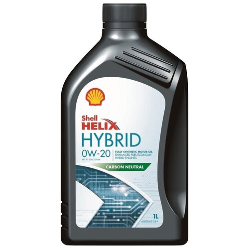 Моторное масло Shell Helix Hybrid 0W-20 1л