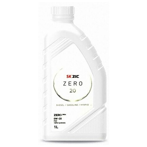 Моторное масло ZIC 0W-20 Zero 20 SN 4л.