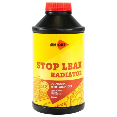 Стоп-течь радиатор AIM-ONE 325 мл (жидкость). Stop leak radiator 325ML SL-340