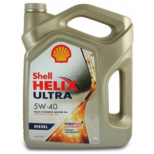 Моторное масло Shell Helix Ultra Diesel 5W-40 (4л)