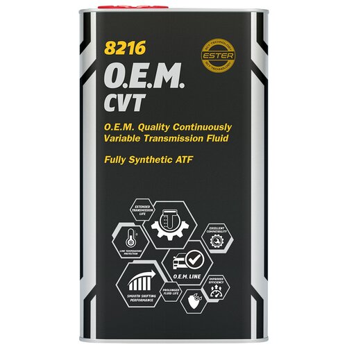 8216 Трансмиссионное масло O. E. M. for CVT (4л metal