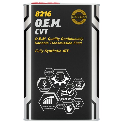 8216 Трансмиссионное масло O. E. M. for CVT (1л metal