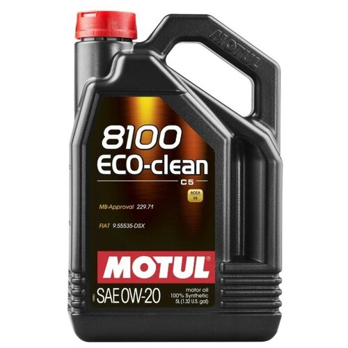 MOTUL Motul 8100 Eco-Clean 0w20 5л Арт.108862 Шт