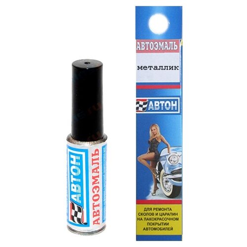 676 чёрная жемчужина Vesta AUTON металлик Кисточка для покраски, уп.8мл