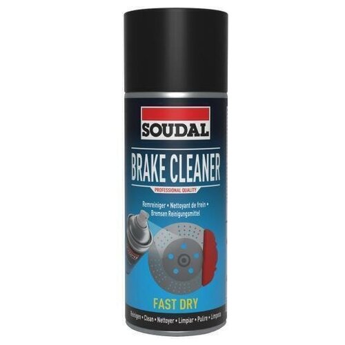 Очиститель тормозов Soudal Brake Cleaner (баллон, 400 мл)