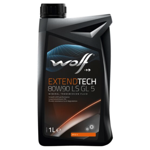 Масло трансмиссионное Wolf ExtendTech LS GL 5, 80W-90, 1 л