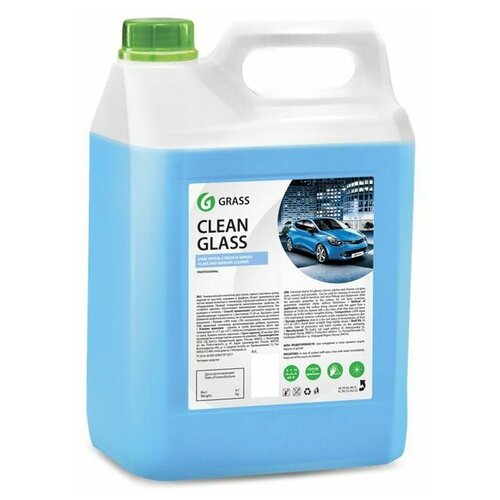 Очиститель стекол GRASS Clean Glass (бытовой) (канистра 5 кг)