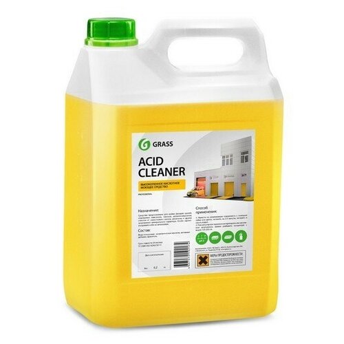 160101 Grass Очиститель многоцелевой Acid Cleaner, кислотное моющее средство, предназначено для очистки фасадов з