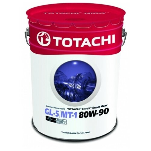 Масло трансмиссионное TOTACHI NIRO Super Gear минерал. GL-5/MT-1 80W-90 16.5 кг 60920