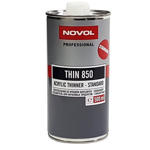 Разбавитель для акриловых продуктов Novol Thin 850 Acrylic Thinner Standart 0,5 л.