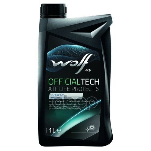 WOLF OIL WOLF OFFICIALTECH ATF LIFE PROTECT 6 Масло трансмис. 1л 1шт