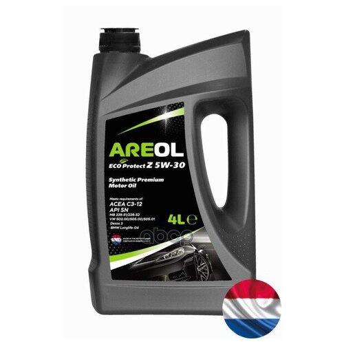AREOL ECO Protect Z 5W30 (4L)_масло моторное! синт.\ACEA C3,API SN,MB 229.51/229.52,VW 505.00/505.01 AREOL 5W30AR008 | цена за 1 шт | минимальный заказ 1