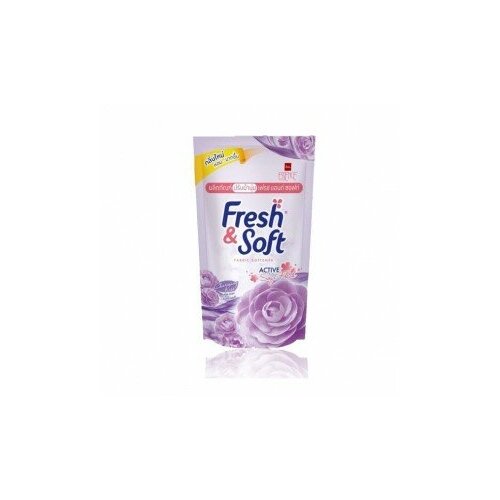 Кондиционер для белья Fresh & Soft Violet Romance Softener, CJ LION 600 мл (запаска)