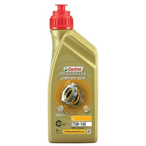 Масло Трансмиссионное Castrol Transmax Limited Slip Ll 75w-140 1 Л 15d998 Castrol арт. 15D998