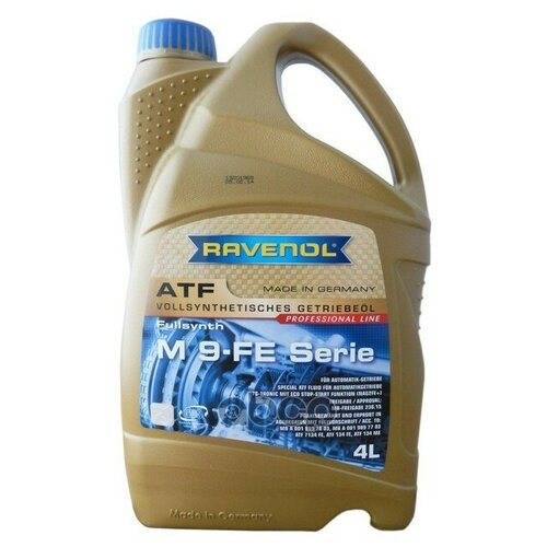Трансмиссионное масло ravenol atf mb 9fe-serie ( 4л) new, ravenol, 4014835796096
