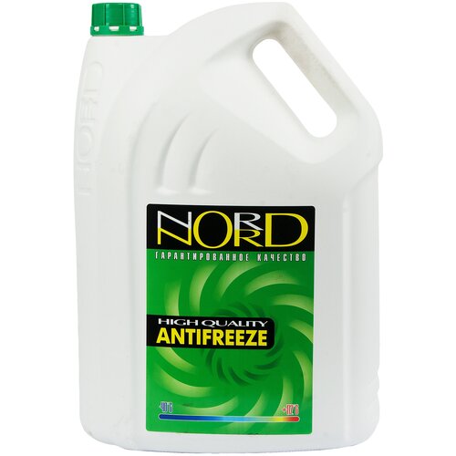 NORD Антифриз NORD High Quality Antifreeze готовый -40C зеленый 10 кг NG 20492