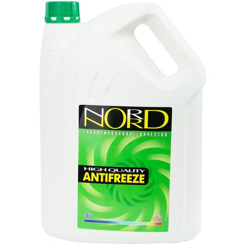 NORD Антифриз NORD High Quality Antifreeze готовый -40C зеленый 5 кг NG 20362