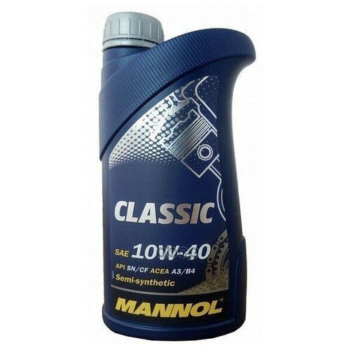 MANNOL Масло Моторное Classic Sae 10w40 1 Л.