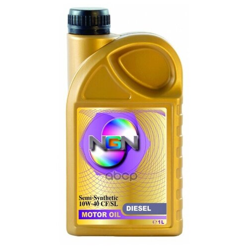 Моторное масло полусинтетика 10W-40 CF/SL DIESEL 1л